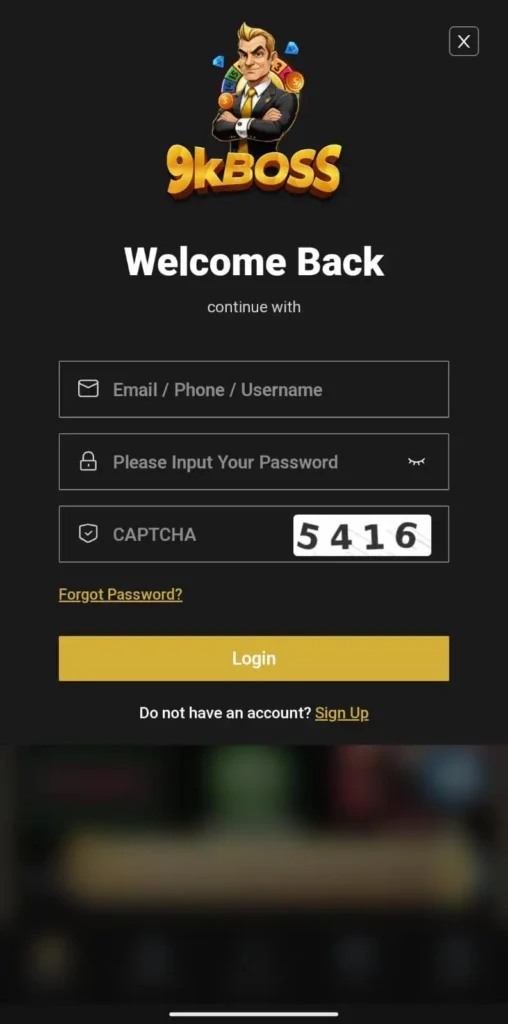 9k Boss Login